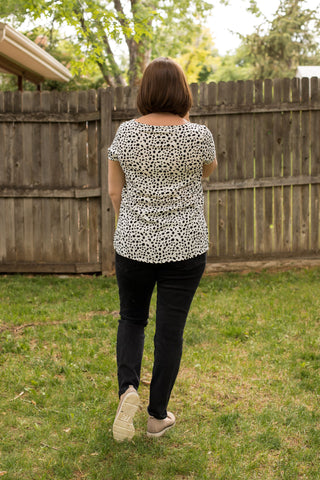 Bethany Side-Slit Blouse-Shirts & Tops-Mary Square-Stella Violet Boutique in Arvada, Colorado