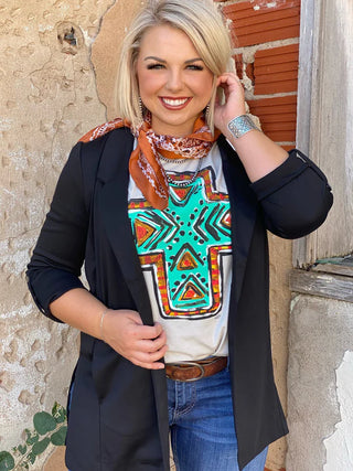 Camryn Black Blazer-Outerwear-Texas True Threads-Stella Violet Boutique in Arvada, Colorado