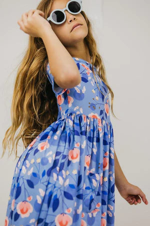 Country Blooms Twirl Dress-Dresses-Mila & Rose-Stella Violet Boutique in Arvada, Colorado