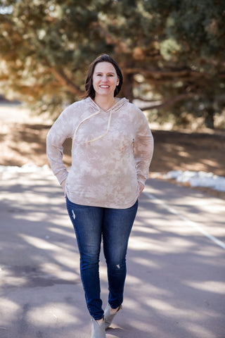 Emma Tie Dye Hoodie-Tops-Oddi-Stella Violet Boutique in Arvada, Colorado