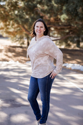 Emma Tie Dye Hoodie-Tops-Oddi-Stella Violet Boutique in Arvada, Colorado