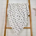 Elephantastic Swaddle-Swaddling Blankets-LollyBanks-Stella Violet Boutique in Arvada, Colorado