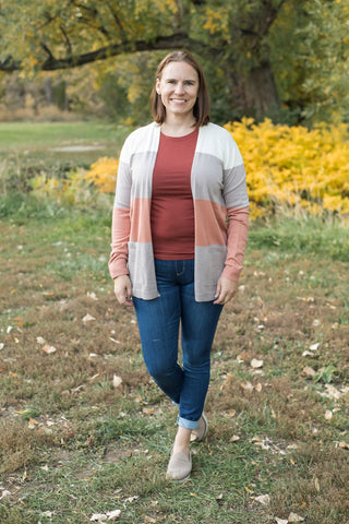 Fitted Basic Long Sleeve Tee-Shirts & Tops-Zenana-Stella Violet Boutique in Arvada, Colorado