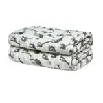 Giraffing Around - Muslin Quilt-Receiving Blankets-LollyBanks-Stella Violet Boutique in Arvada, Colorado