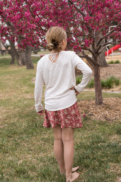 Macee Skater Skirt-Mini Skirts-Bailey's Blossoms-Stella Violet Boutique in Arvada, Colorado