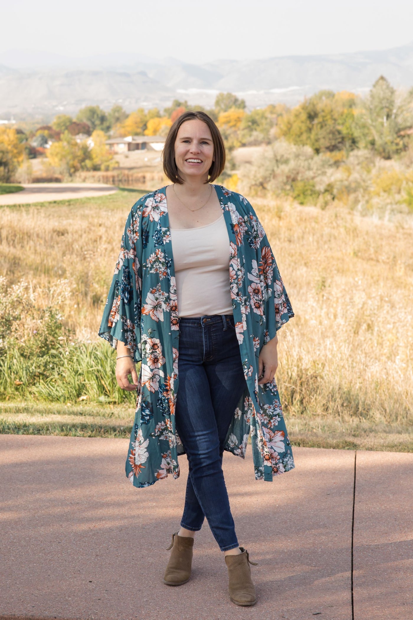 Mia Flowy Sleeve Kimono-Sweater-Kori America-Stella Violet Boutique in Arvada, Colorado