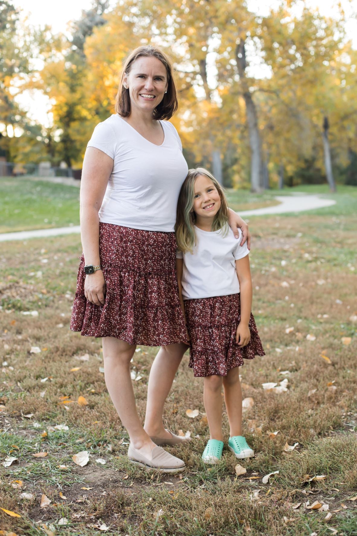 Mommy & Me Tiered Skirt - Women's-Mini Skirts-Hayden LA-Stella Violet Boutique in Arvada, Colorado