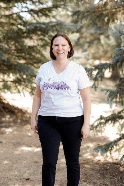 Night Sky Graphic Tee-Made of Mountains-Stella Violet Boutique in Arvada, Colorado