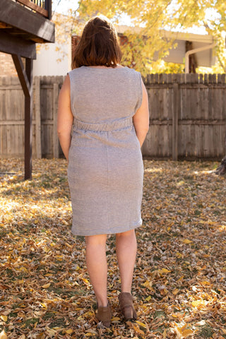 Sleeveless Knit Midi Dress-Dresses-Polagram-Stella Violet Boutique in Arvada, Colorado