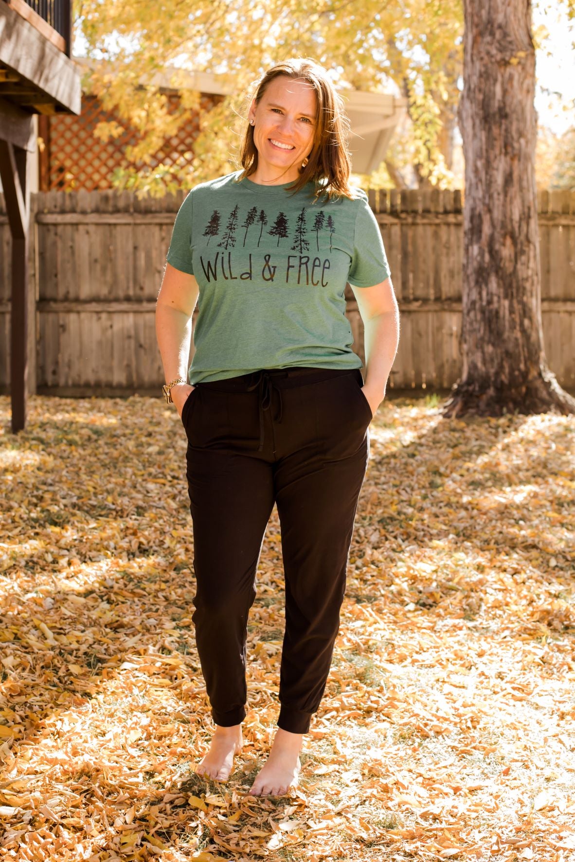 Wild & Free Graphic Tee-Shirts & Tops-Rae Mode-Stella Violet Boutique in Arvada, Colorado