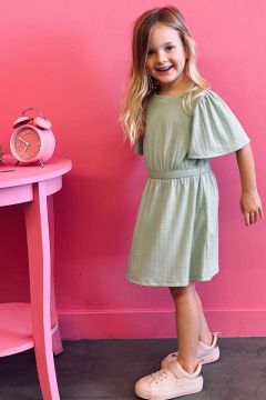 Pointelle Bell Sleeve Mini Dress-Dress-Stella Violet-Stella Violet Boutique in Arvada, Colorado