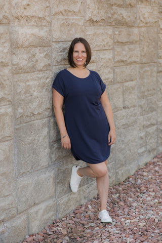 Evelyn Knit Dress-Dress-Cable & Gauge-Stella Violet Boutique in Arvada, Colorado