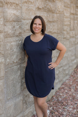 Evelyn Knit Dress-Dress-Cable & Gauge-Stella Violet Boutique in Arvada, Colorado