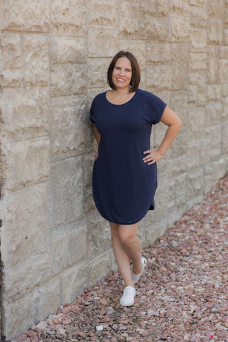 Evelyn Knit Dress-Dress-Cable & Gauge-Stella Violet Boutique in Arvada, Colorado