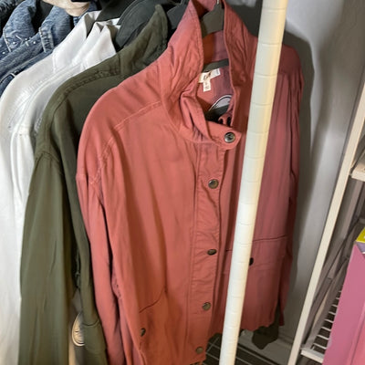 Short Utility Jacket-Coats & Jackets-E&M-Stella Violet Boutique in Arvada, Colorado
