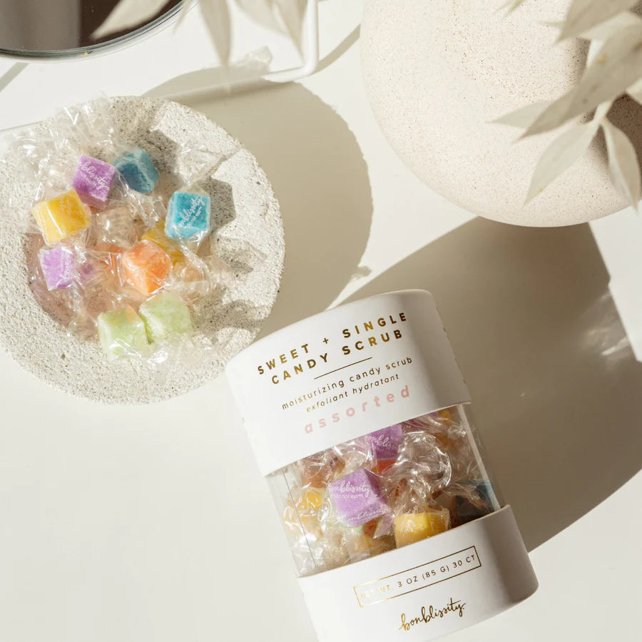 Sweet + Single Moisturizing Candy Scrub (30 pcs)-Bonblissity-Stella Violet Boutique in Arvada, Colorado